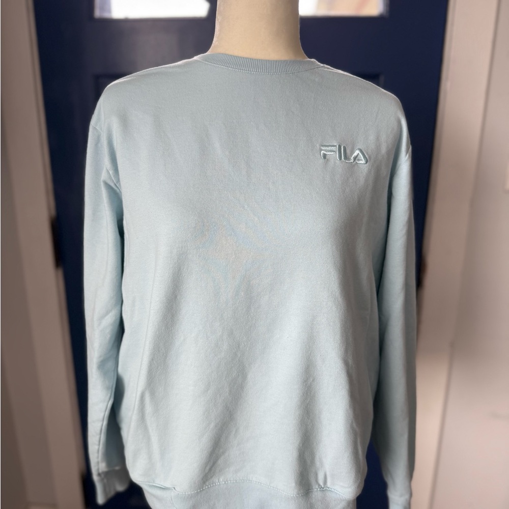Fila Sky Blue Crewneck Sweatshirt